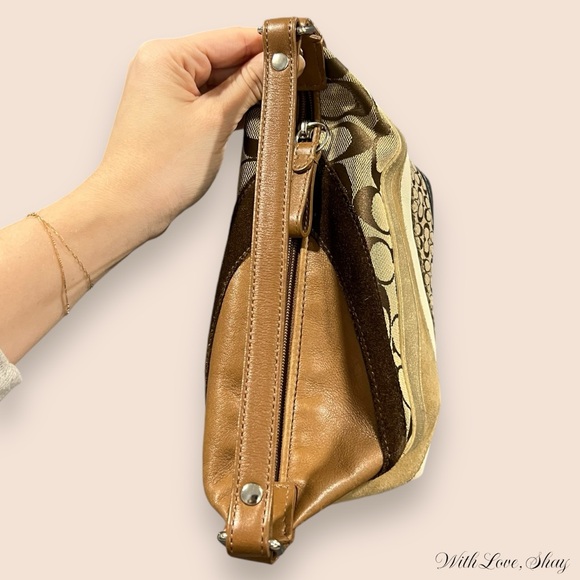 SOLD** Authentic 2006 Y2K Coach patchwork mini bag - Picture 4 of 10